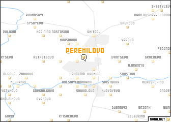 map of Peremilovo