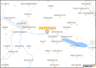 map of Pererovi