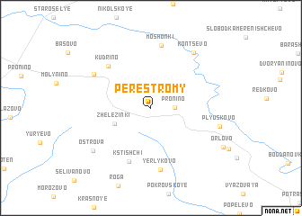 map of Perestromy