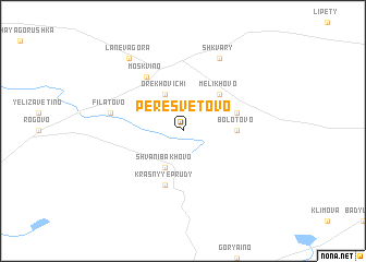 map of Peresvetovo