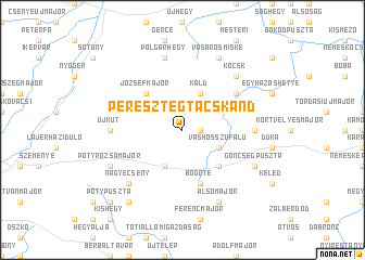 map of Peresztegtacskánd