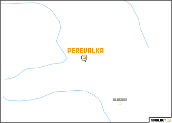 map of Perevalka
