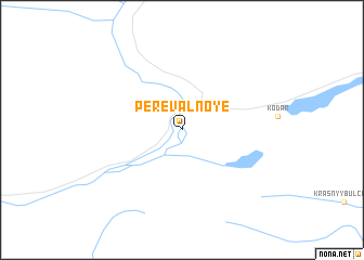 map of Pereval\