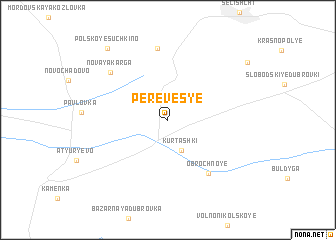 map of Pereves\