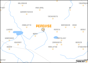 map of Perevise