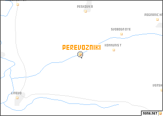 map of Perevozniki