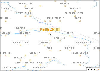 map of Perezhiri