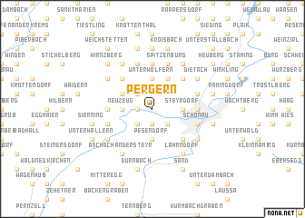 map of Pergern