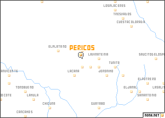 map of Pericos