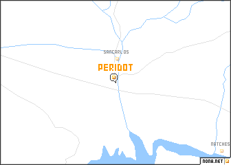 map of Peridot