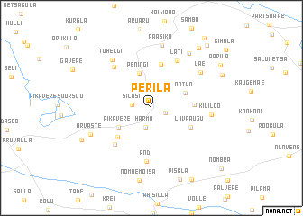 map of Perila