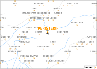 map of Peristéria