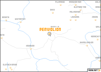 map of Perivólion