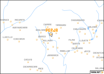 map of Perja