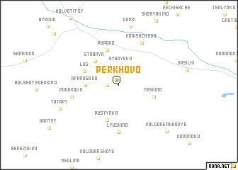 map of Perkhovo