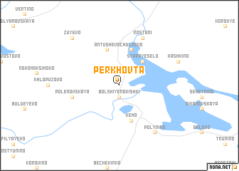 map of Perkhovta