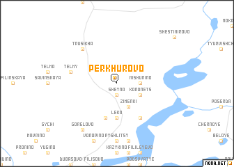 map of Perkhurovo