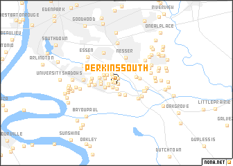 map of Perkins South