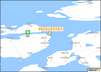 map of Perkvernen