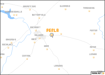 map of Perla