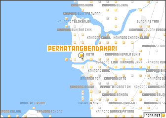 map of Permatang Bendahari