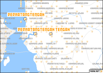 map of Permatang Tengah