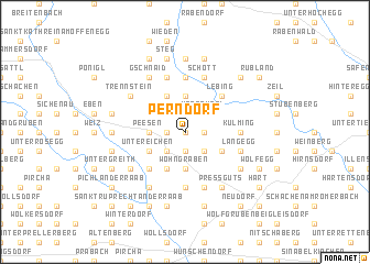 map of Perndorf