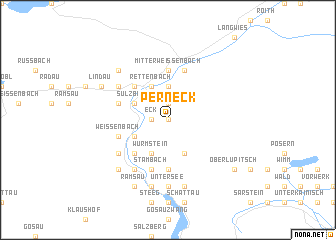 map of Perneck