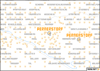 map of Pernerstorf