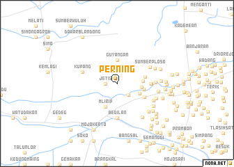 map of Perning