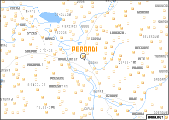 map of Perondi