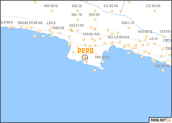 map of Pero
