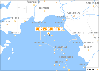 map of Perras Pintas