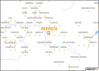 map of Perrozo