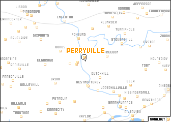 map of Perryville