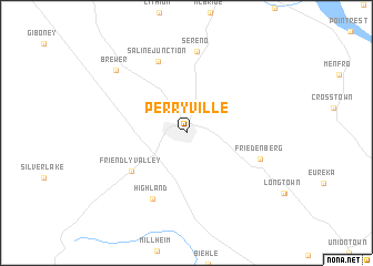 map of Perryville