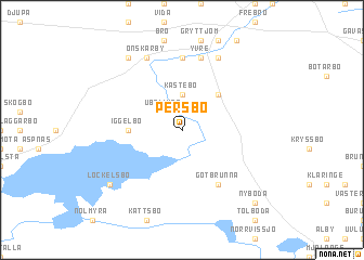 map of Persbo