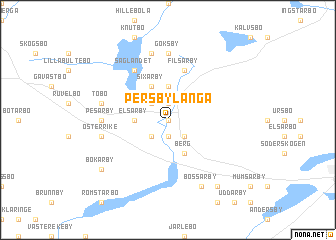 map of Persbylånga