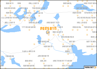 map of Persbyn