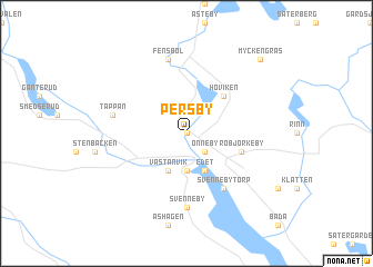 map of Persby