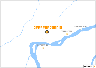 map of Perseverancia