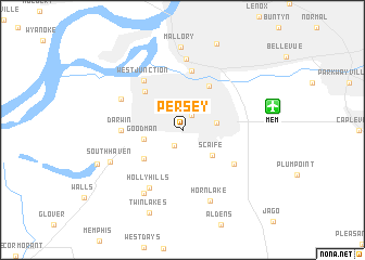 map of Persey