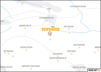 map of Pershino