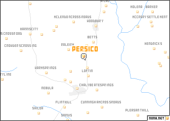 map of Persico