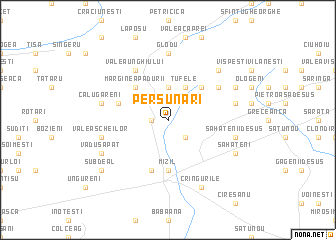 map of Perşunari