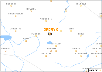 map of Persyk