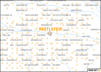 map of Pertlstein