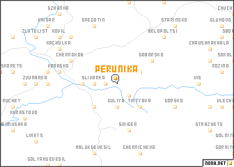 map of Perunika