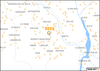 map of Perú