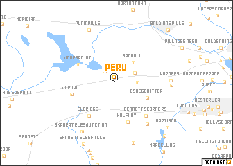 map of Peru